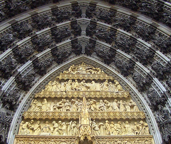 Cologne Cathedral, Detail of Entrance